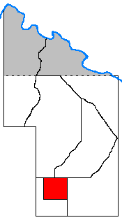 Location of Geoxe Ward
