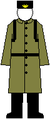 The uniform of the KDI Army