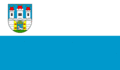 Flag of the town of Sušice.