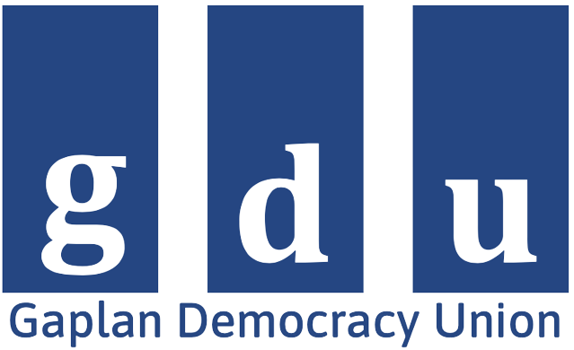 File:Official Logo of the Gaplan Democracy Union (Blue).png