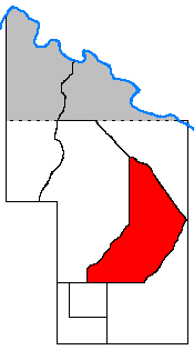 Scipler County in Klaise State