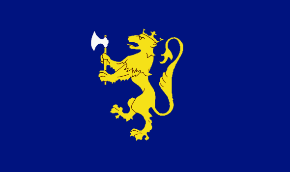 File:Flag of Telså and the Royal Standard of Falvia.png