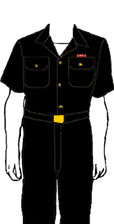 Summer service uniform
