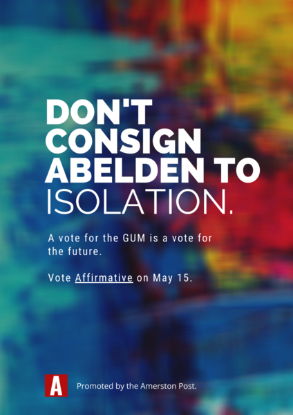 File:Abelden GUM Yes poster.png