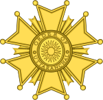 Heraldic badge of the Grand Knight grade