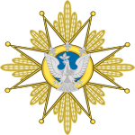 Heraldic badge of the Grand Cross grade.
