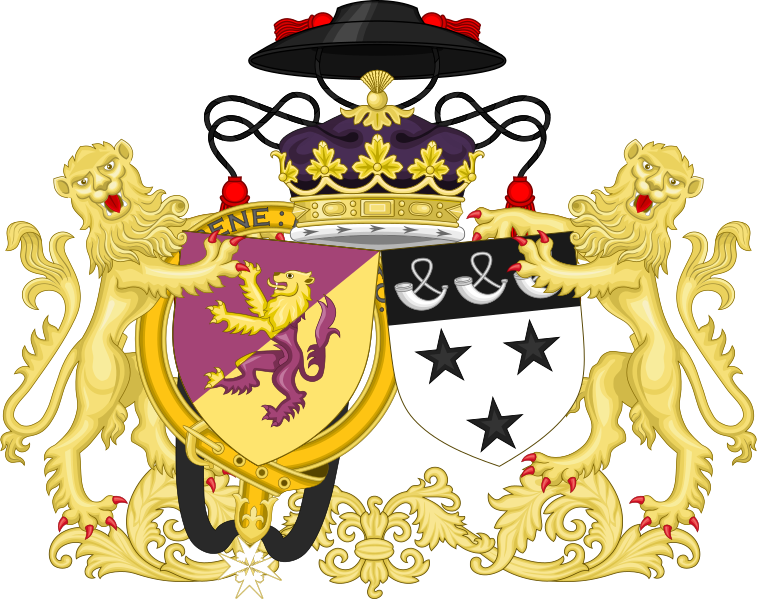 File:Conjugal arms of the Duke and Duchess of Cascadia.svg