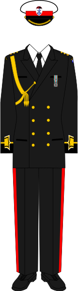 File:A Colonel in Marines Ceremonial Dress.svg
