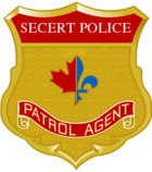 Badge and logo