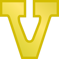 File:"V" device, gold.svg