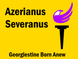 Azerianus Severanus 2021 presidential campaign logo.png