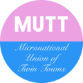 Logo of the Micronational Union of Twin Towns