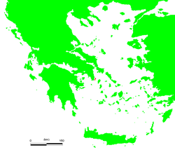 Map of Makronisos