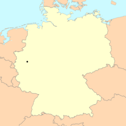 Location of Silavere within Germany