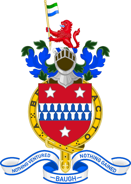 File:Coat of Arms of Kevin Baugh.svg