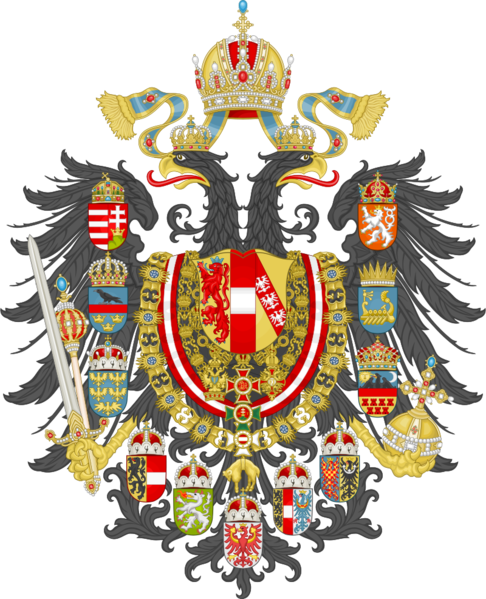 File:Coat of Arms of the Empire of Austria.png