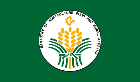 File:Flag of the Ministry of Agriculture, Food and Rural Affairs.svg