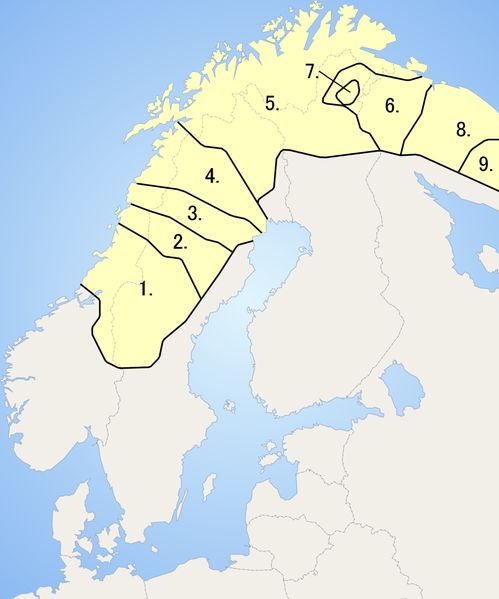 File:Map of Sami languages.png