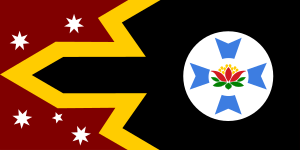National Flag of Kingdom of Queensland.svg
