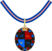 Neck insignia of a Sovereign of the Order of the Kingdom of Baustralia.svg