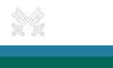 Flag of the capital Friedstatt. (2019–)
