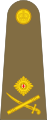 Major general, the usual rank of army administrators