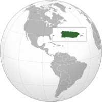 Location of Republic of Puerto Rico