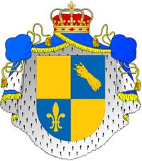 Armoiries du Royaume de Nova Francia (Manteau).jpg