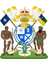Royal arms of Masso January 2019.svg