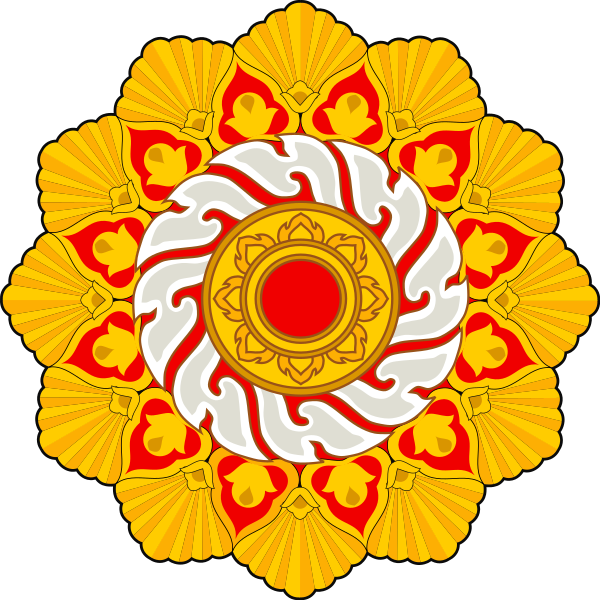 File:Badge of the Order of Mahabali Karthika Padaka (Grand Commander and Commander First Class).svg
