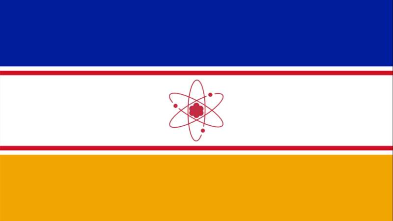 File:Flag of the Woodchuckian Nuclear Services.png