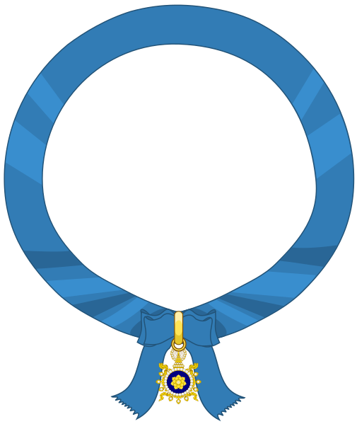 File:Riband of the Grand Cross of the Order of the Lotus.svg
