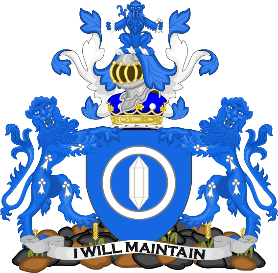 File:Full achievement of arms of the Duke of Crystal.svg