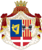 Coat of Arms of Aiken, used by the Sovereign Prince of Beremagne when needed