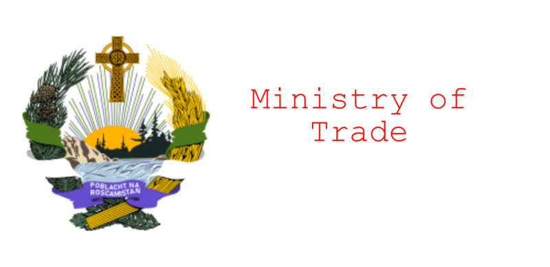 File:Logo of the Roscami Ministry of Trade.png