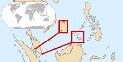 Location of Paloman Malaya in Southeast Asia