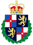 Arms of Florenia with crown and wreath.svg