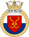 Crest of HMS New Pecos.svg