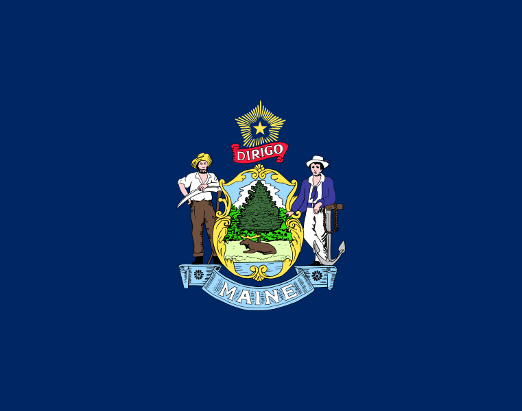 File:Flag of Maine.svg