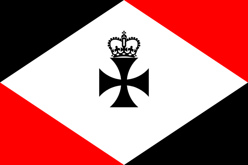 File:New Prussian Imperial Guard flag.png