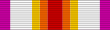 Ribbon bar of the Order of Fidelity and Patriotism.svg