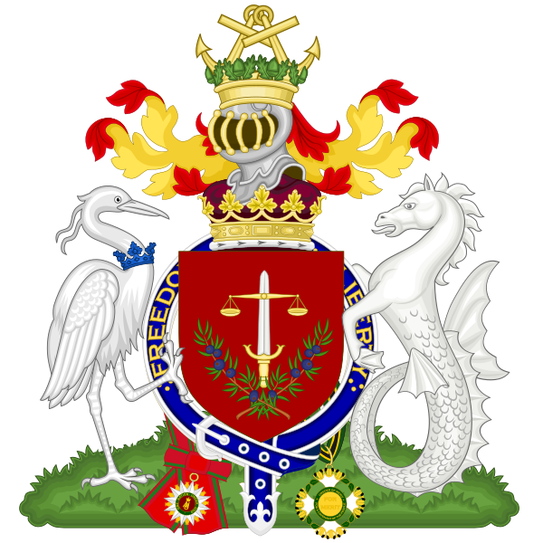 File:Albert John - KG - Coat of Arms.svg