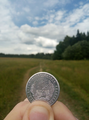 1 chervonets coin, reverse, 2022