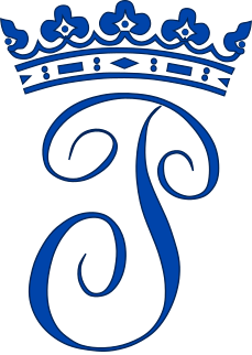 File:Monogram of Pearl, Duchess of Perrott.svg