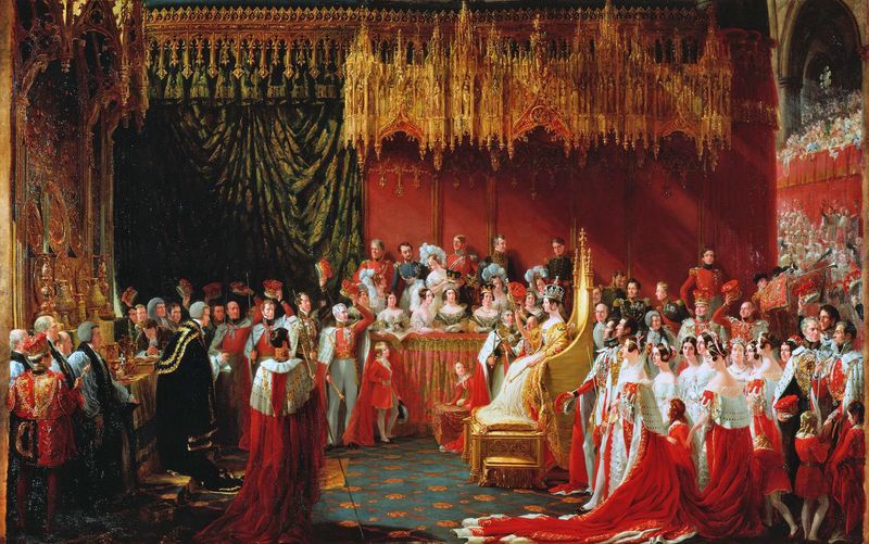 File:Coronation of Queen Victoria 28 June 1838 by Sir George Hayter.jpg