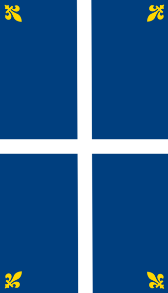 File:Flag of Quebec(vert).svg