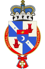 Christoph II of Mimas - KGCHB - Coat of Arms.svg