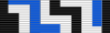 Ribbon bar of a Grand Star Knight of the Order of the President.svg