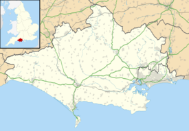 Location of Dorset in Great Britain