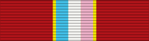 File:Ribbon bar of the Medal of the 30th Anniversary of Princess Cloe (variant).svg